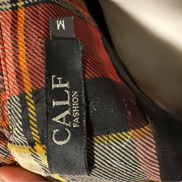 Calf Fashion Vintage Plaid Dress - Picture 6 of 6